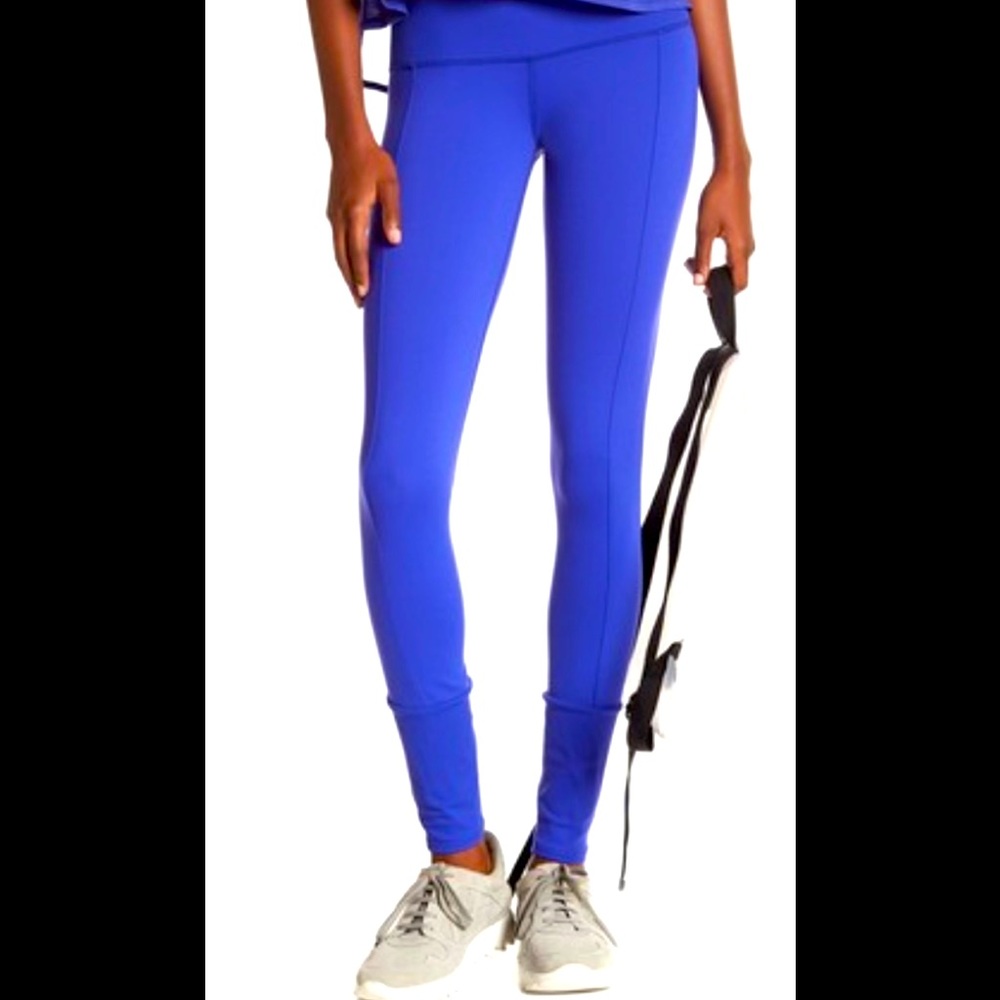 High waist Yama tight surge blue